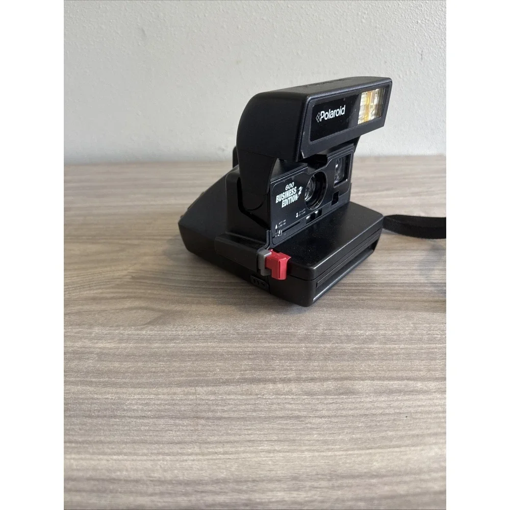 Polaroid 600 Business Edition 2 Instant Film Camera Tested Working Vintage